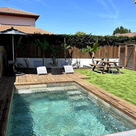 Logement Avec Piscine Privee Chauffee Biarritz Exterior photo